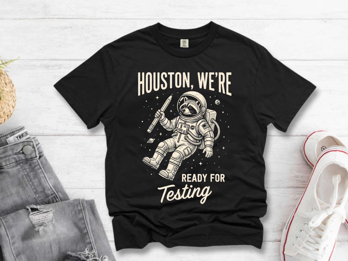 tarik539273961's tweet image. Houston, We’re Ready for Testing – Funny Astronaut Raccoon T-Shirt
#raccon #artemis #foryoupage #viral #tiktokshop #tshirtdesign #streetwear #graphictee #codinglife #geek #spacevibes #printondemand #smallbusiness