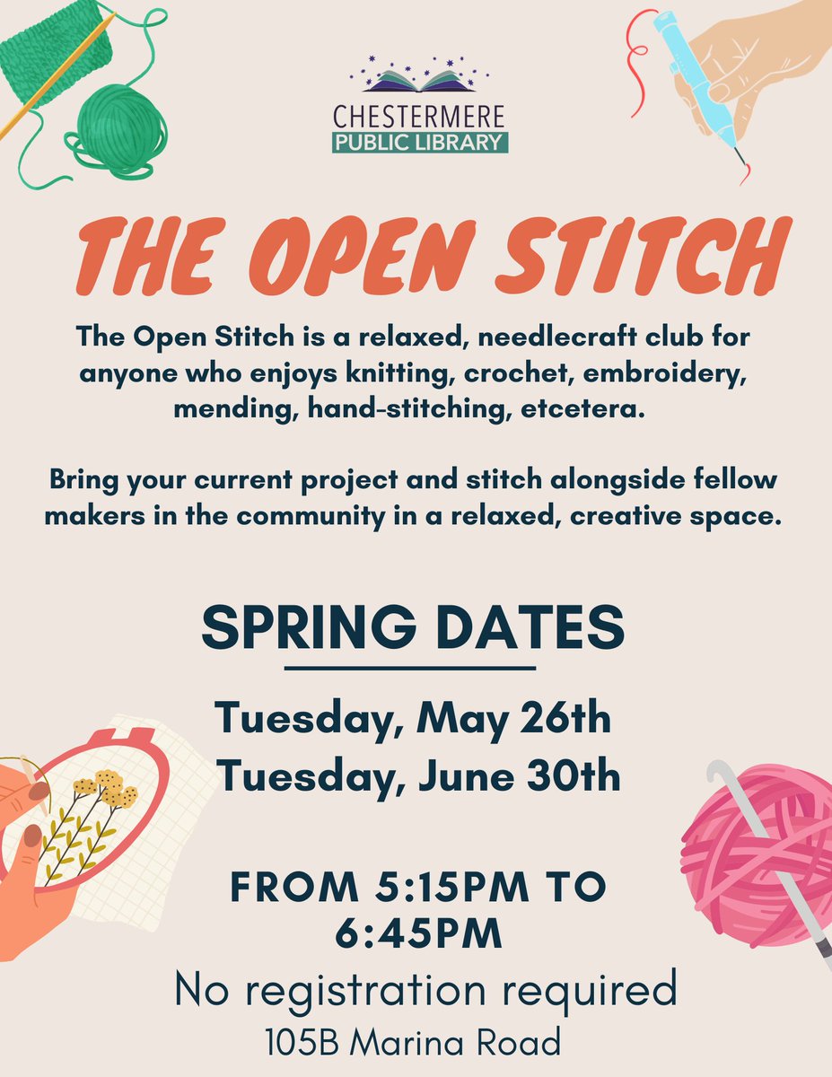Chestermere Library tweet media