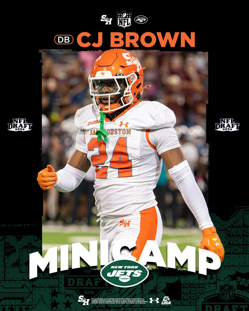 BearkatsFB's tweet image. CJ headed to NY

Congrats CJ on earning a rookie minicamp invite.

#EatEmUpKats