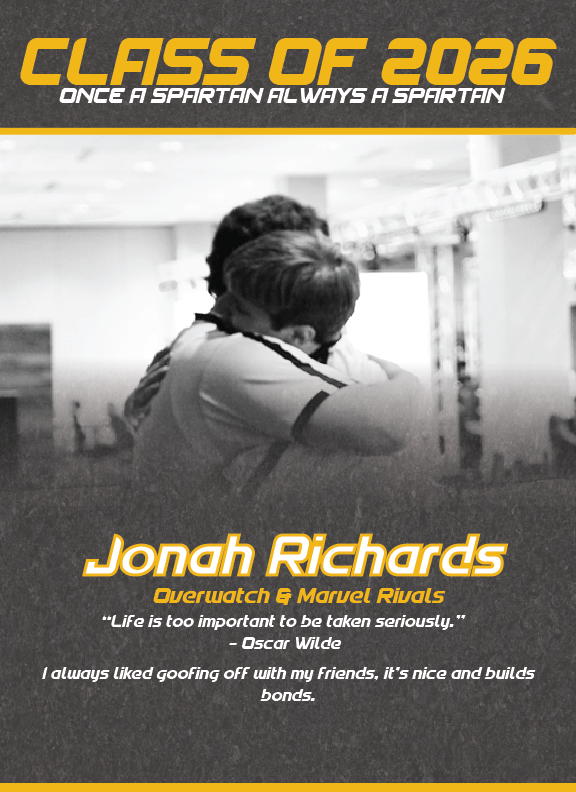 MU_esport's tweet photo. Next Senior Spotlight goes to our Overwatch captain Jonah Richards

Jonah has been the face of MUES Overwatch for the last 4 years and has also filled in for varsity Marvel Rivals and academy Smash

His passion, dedication, and friendliness will be missed next year

Get active!! https://t.co/Cah26QTOcZ