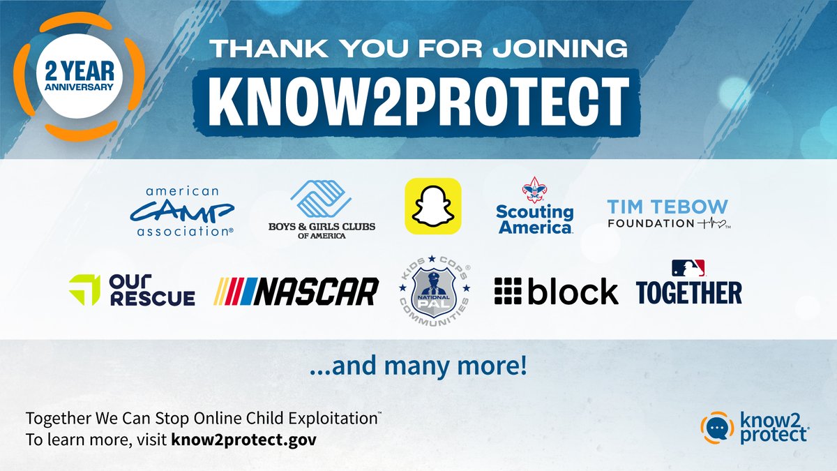 Know2Protect tweet media
