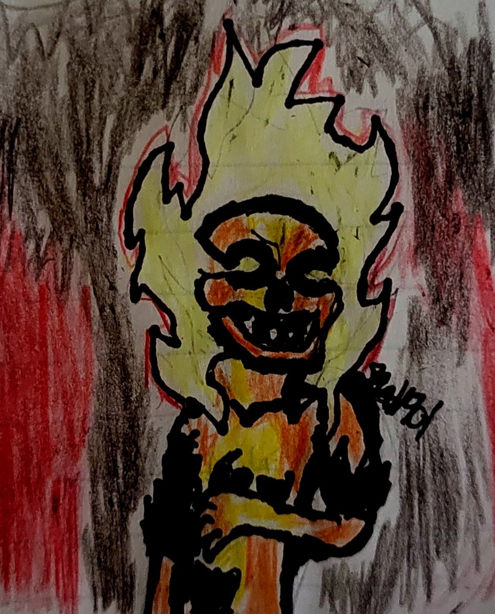 RealLbat1901's tweet image. Burn baby burn 
#invincible #invinciblefanart