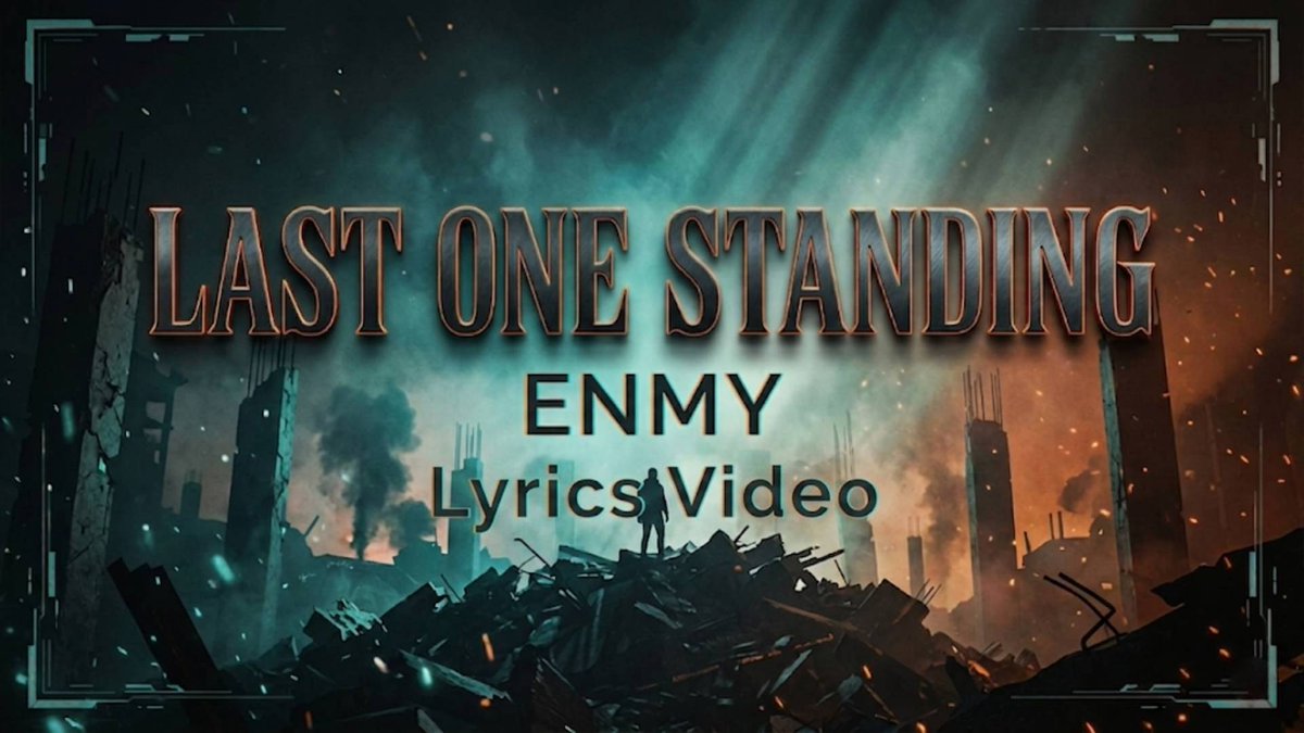 MaksimysRu87720's tweet image. New #Music Video out Tomorrow!

Check it on #Youtube:
youtube.com/@Hazragvir
Enjoy :)

ENMY - Last One Standing | Hard Rock | Action Rock |
It Gives Real good #Vibes

At  7:00 - 7:45 (USA)

Music #News
#Spotify Stream: open.spotify.com/track/31Thteuh…