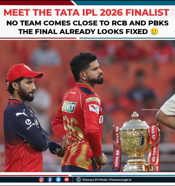Visionary_eagle's tweet image. MEET THE TATA IPL 2026 FINALIST RCB VS PBKS 🥲💀
No team comes close to RCB and PBKS  the final already looks fixed 🥲
#RCBvsPBKS #ipl2026 #TataIPL
#DCvsRCB