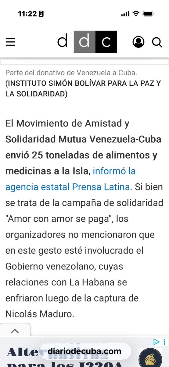 Mientras los hospitales colapsan y los pacientes sufren por la falta de medicamentos. El régimen de delcy decidió que era mejor enviar la donación de medicamentos a cuba a través de una ONG. 

No solo nos robaban el petróleo también nos roban la salud.