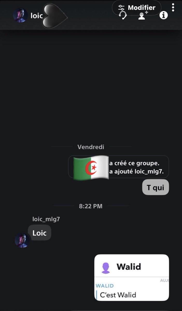 Baidalacuenta7's tweet photo. W’Allah il m’a ajouté sur la play jsp c qui https://t.co/fo2FcN9dKS