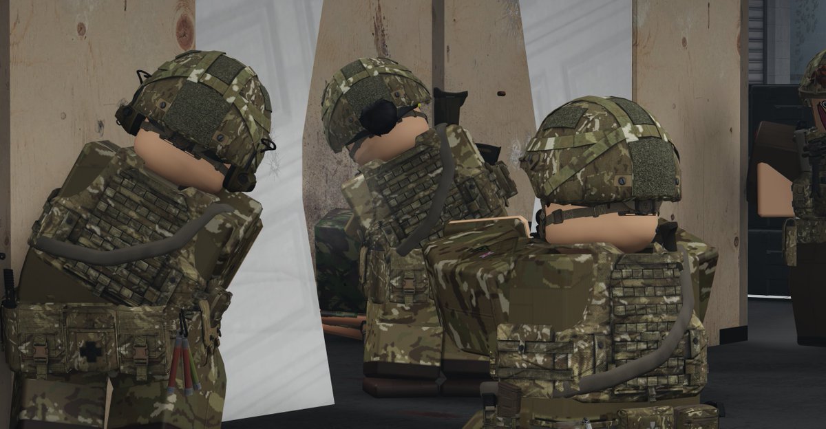 MODRblx_'s tweet photo. Today, HCAV conducted Close Quarters Battle drills, focusing on clearing buildings and confined spaces, rapid room entry, and coordinated movement in close range environments. https://t.co/bj3dcwSDdw