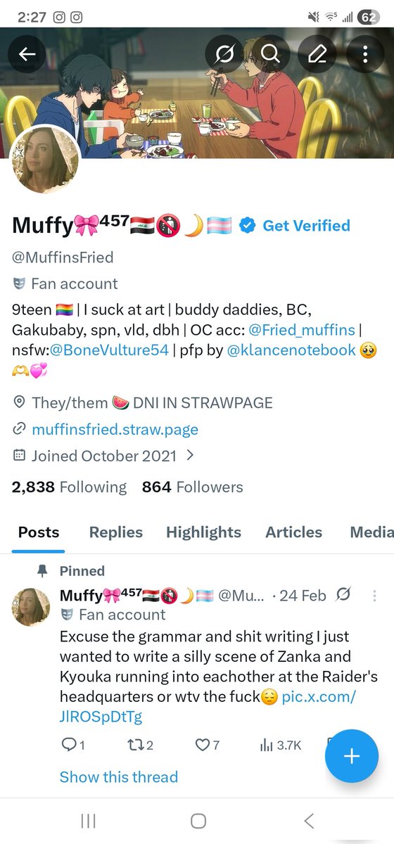 Muffy😍|| ALT GOT SUSPENDED GG tweet media