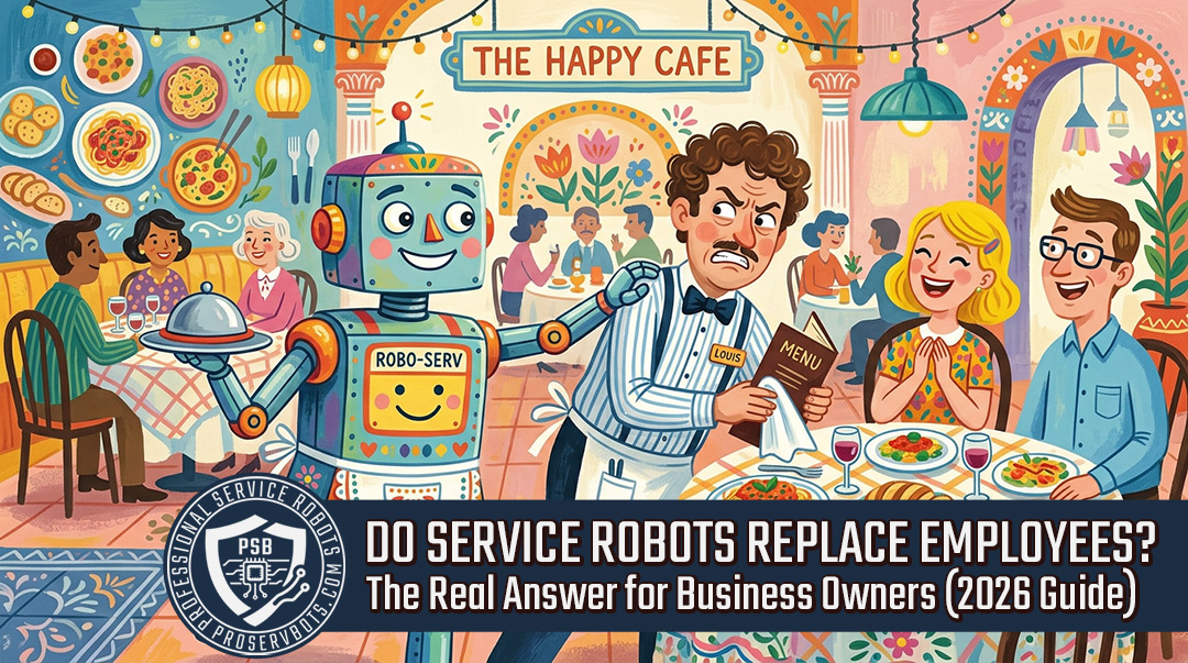 proservbots's tweet photo. Do Service Robots Replace Employees? The reality is far more practical, and honestly, more interesting. Service robots aren’t replacing people. They’re replacing repetitive tasks and how teams operate.

Read the full article:
https://t.co/DecZsJ2QNf https://t.co/kWLaZojON2
