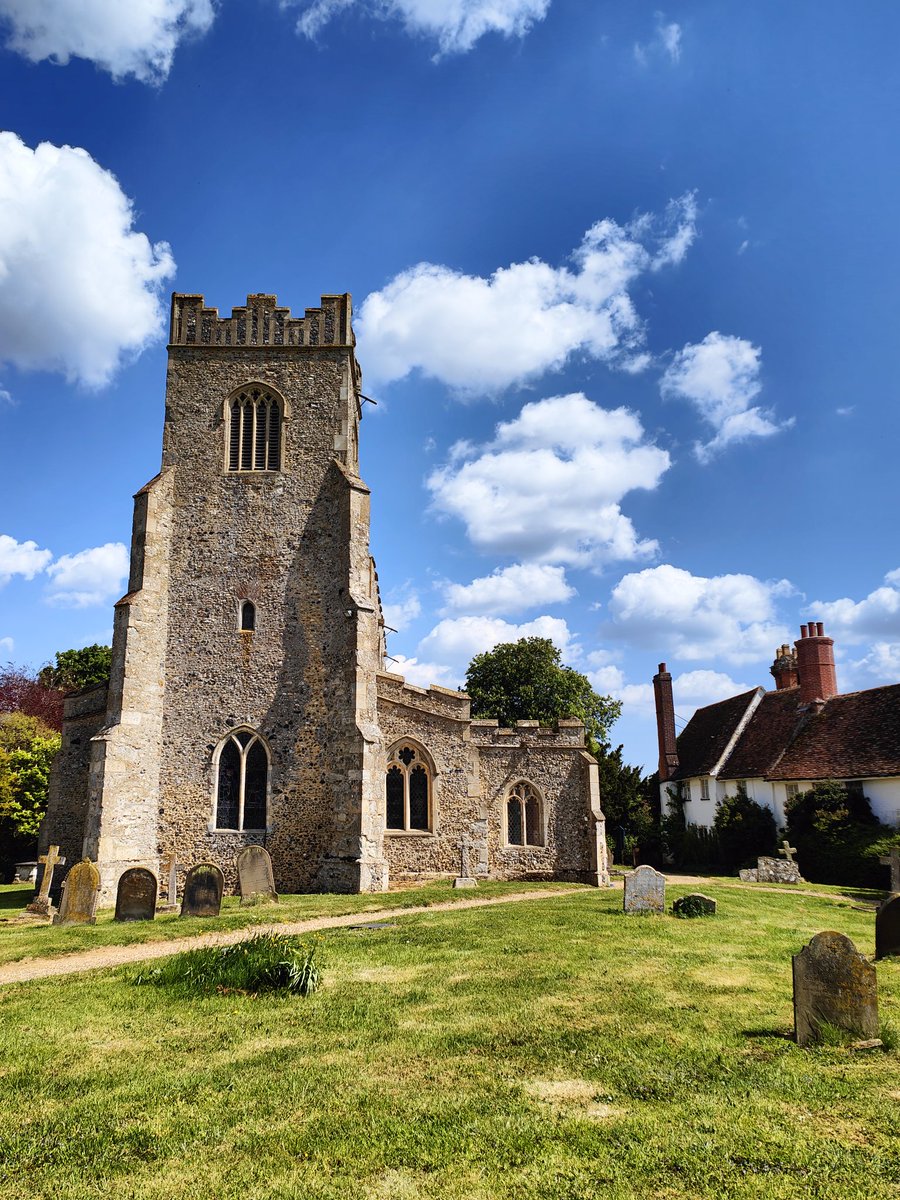 Matedwards7's tweet image. A Suffolk church/chapel crawl today, six visited (only one locked) and a total of exactly sixty-seven miles cycled. This one is St Bartholomew's in Groton.
#Suffolk