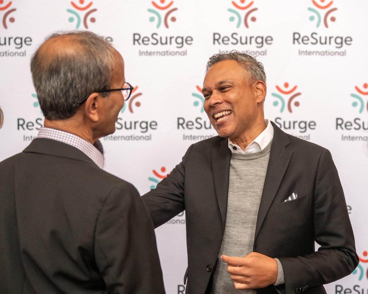 ReSurge's tweet photo. We were honored to have @rajmathai from @nbcbayarea moderate the program, featuring ReSurge Surgical Partner Dr. Vinita Puri from India, ReSurge board members Dr. Arvin Taneja, Manisha Shetty Gulati, and Dr. Thomas Davenport, and ReSurge President and CEO, Claire Lachance. https://t.co/Xqq08fAZOj