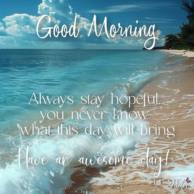 jeanneatkins40's tweet image. Embrace the possibilities of a new day with hope and positivity. Have an awesome day!
#NewDay #HopefulMorning #PositiveVibes #EmbraceChange #GreatDayAhead