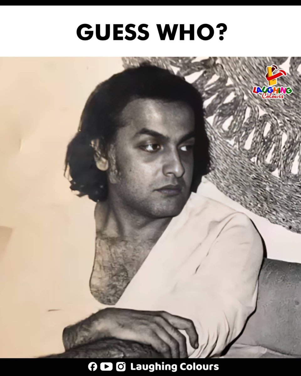 LaughingColours's tweet image. Guess this young actor 🤔

#GuessWho #Bollywood #Throwback #CelebrityQuiz