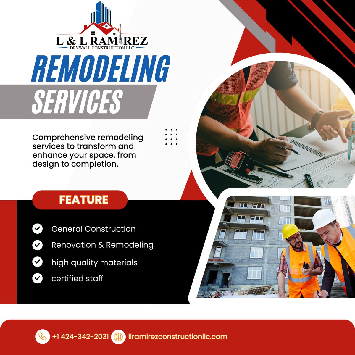 ramirezdrywallc's tweet image. 🏡✨ The right remodel not only improves the appearance of your property, but also increases its value and functionality.

#Remodeling #HomeImprovement #Construction #Renovation #InteriorDesign #Contractor #BeforeAndAfter #HouseRenovation #ModernLiving