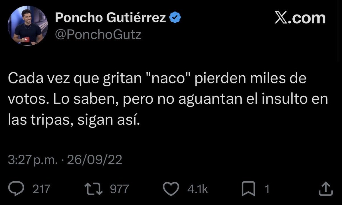 Luis González tweet media