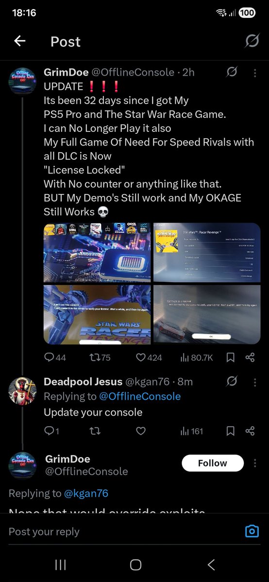 Deadpool Jesus tweet media