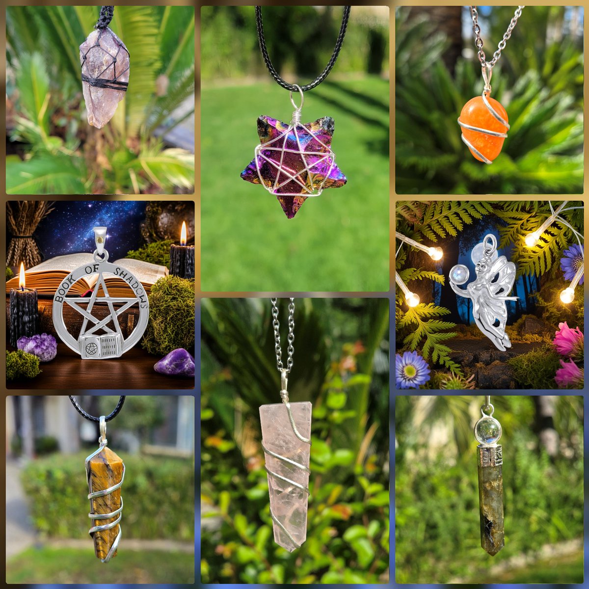 Witchy7's tweet image. Cute alert! 🌷Spring 20% Off Pendant Sale is live! Buy any 3 pendants and get a Free Surprise Pendant! Your collection called… it wants new shiny friends!
witchys-magical-haven.sellfy.store
#20percentoff #springsale #pendants #ShopNow
