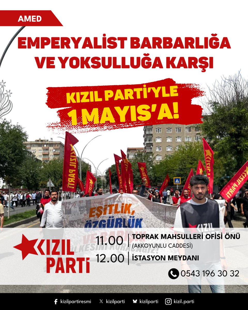 Kızıl Parti Amed tweet media