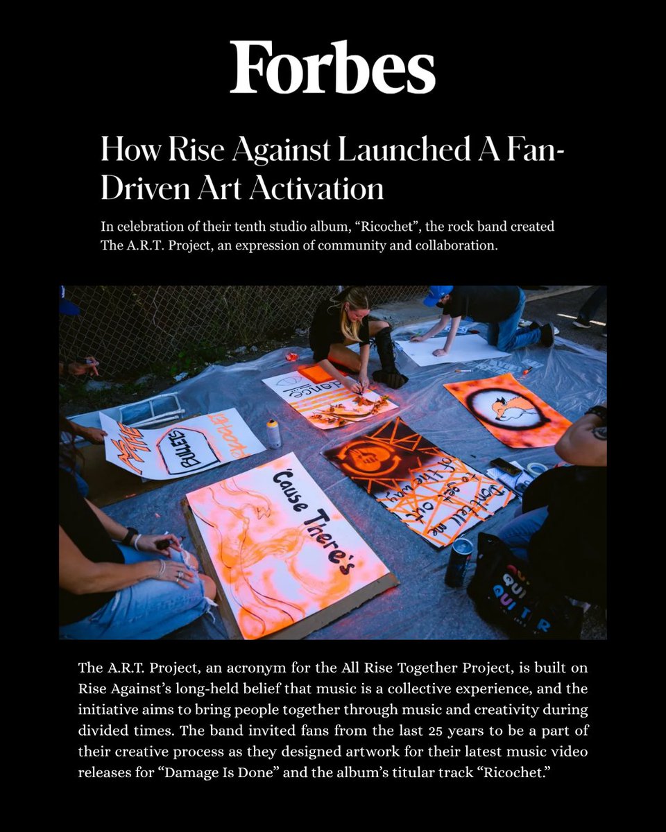 Rise Against tweet media