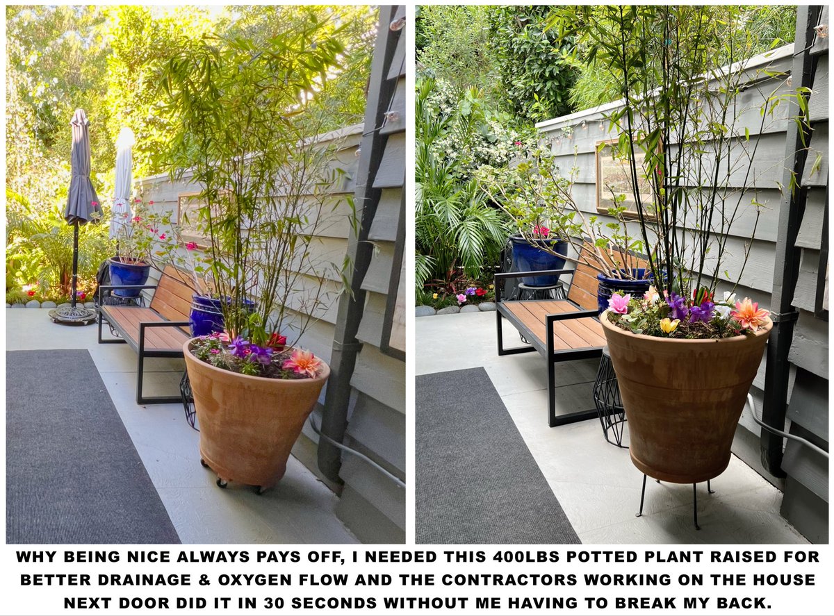MT007ART's tweet image. Being Nice Always Pays Off !!
I Needed A Quick Lift and My Neighbor’s Workforce Was There To Help Instantly…
#neighborhood #kindness #hardwork #luxury #realestate