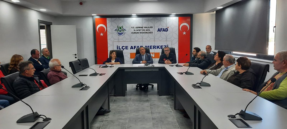 AFAD Edirne tweet media