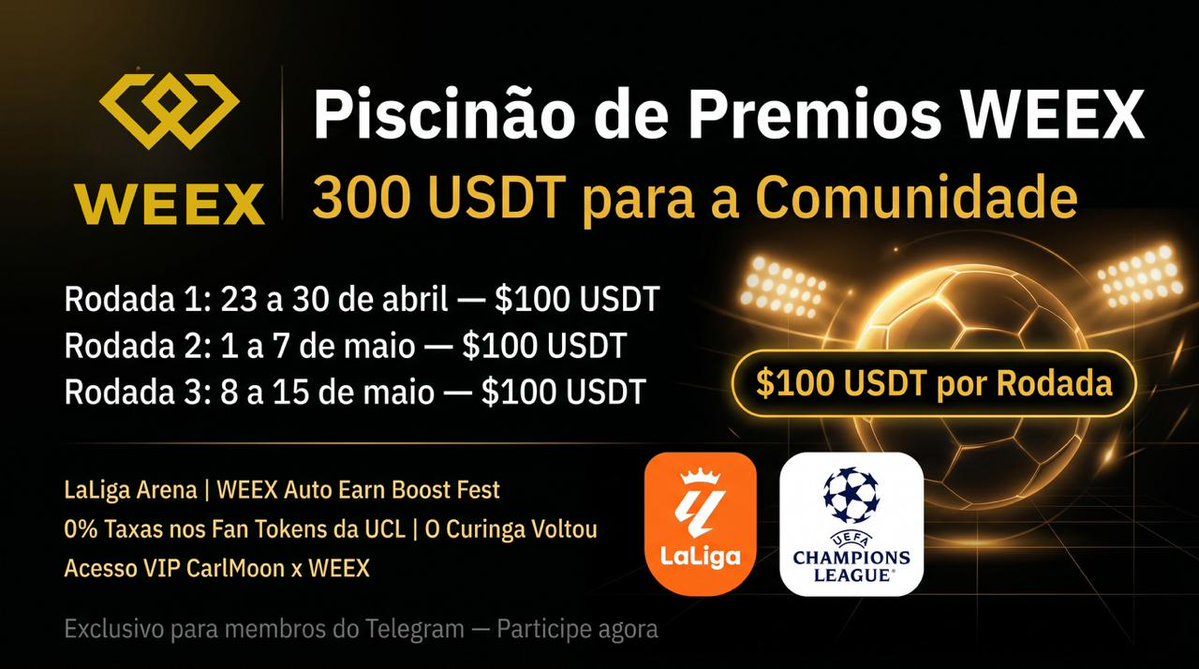 WEEX Brasil tweet media