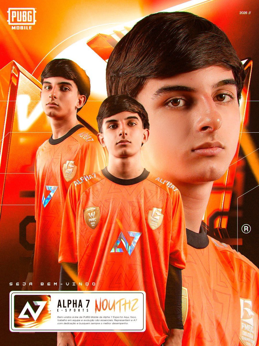Alpha7_esports's tweet photo. A promessa está em casa, Nouthz🔥

Seja bem-vindo à família! Bora fazer história juntos?

#GoA7 #PUBGM https://t.co/j1UH8YndMc