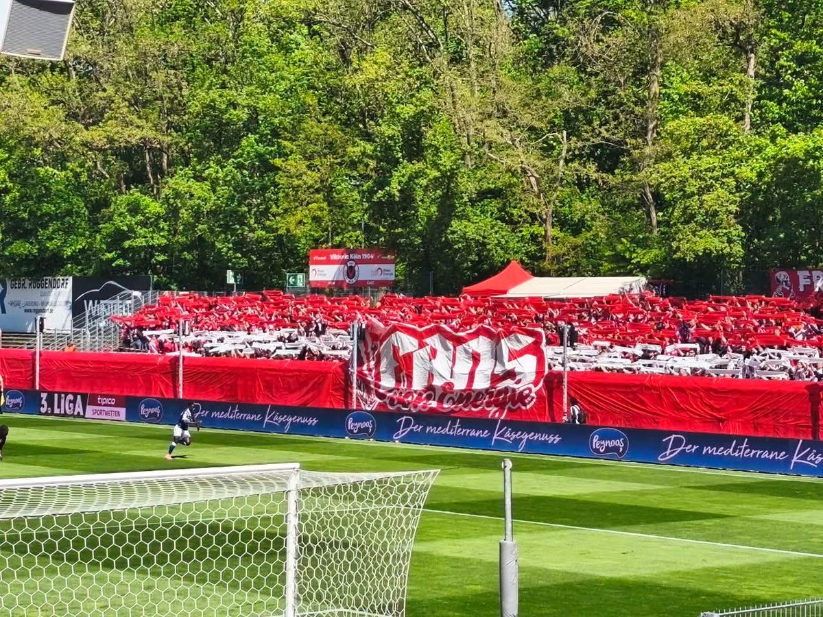 FussballAssis's tweet image. 26.04.2026 🇩🇪

Viktoria Köln - FC Energie Cottbus 

@fussballassis

Zusendungen an:
INSTAGRAM PN 

#vikcot #energiecottbus #köln #ultras #ultrasworld