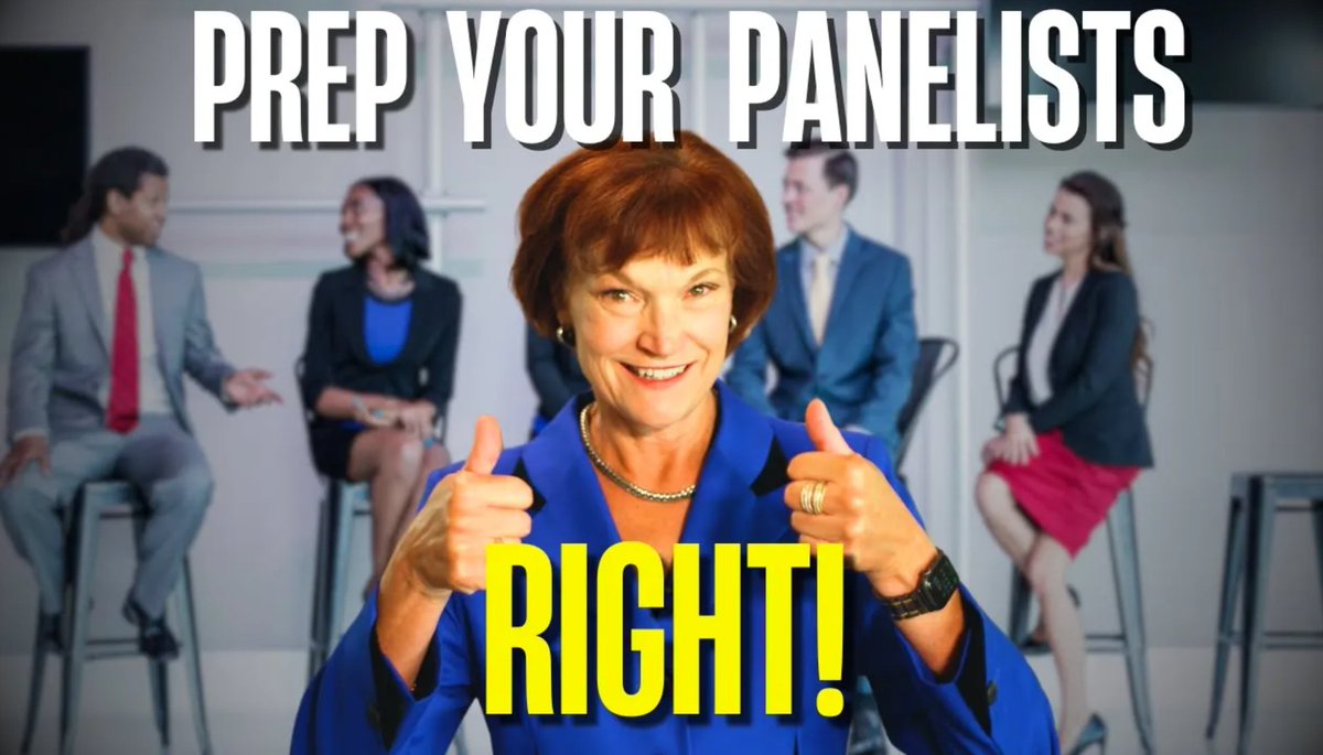 KristinJArnold's tweet image. Reach out to your panelists more than once before a panel discussion!

Here are 5 essential touchpoints that will help your panelists feel prepared and comfortable.
zurl.co/xdXB 
#Eventprofs #meetingprofs  #MPI# #MIC