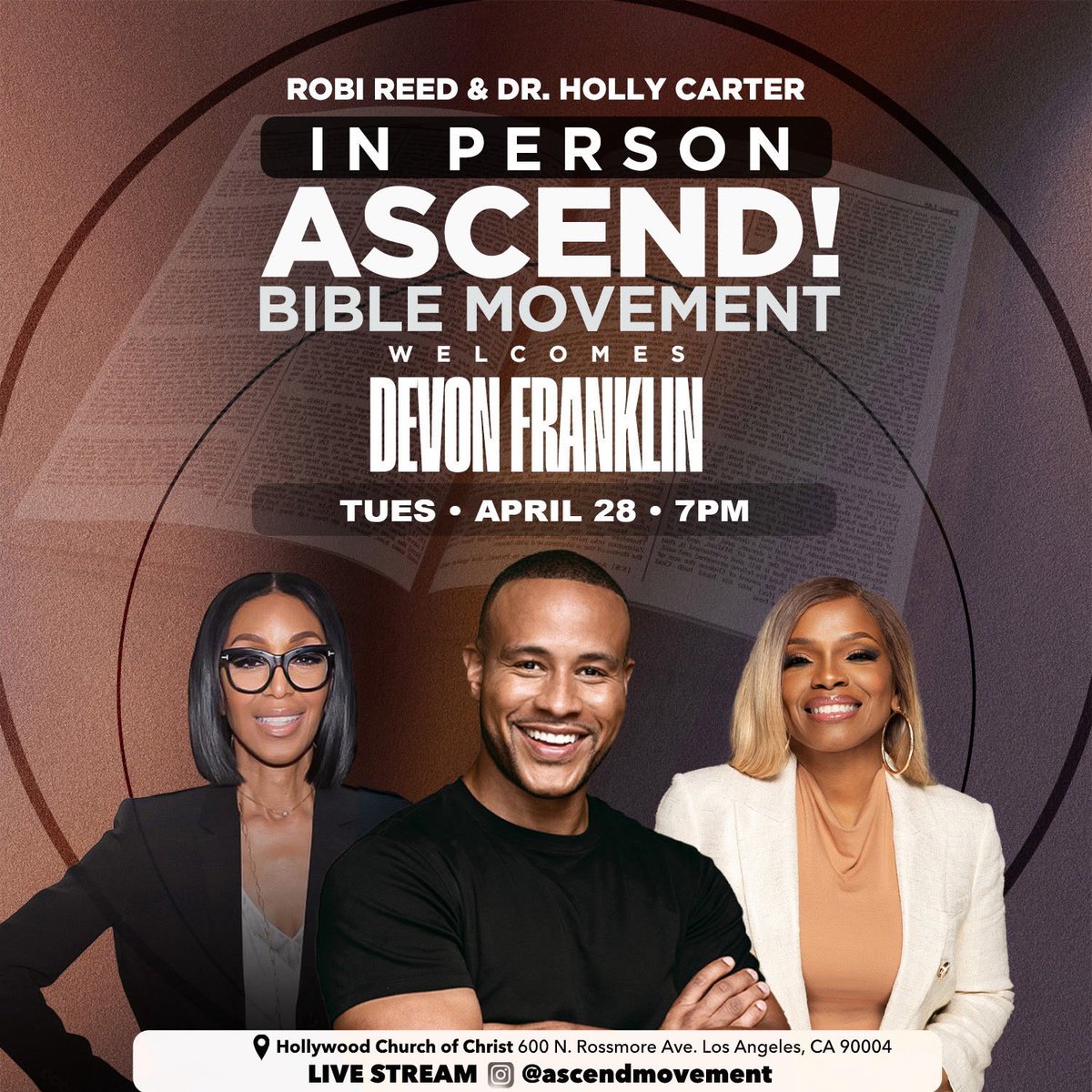 DeVon Franklin tweet media