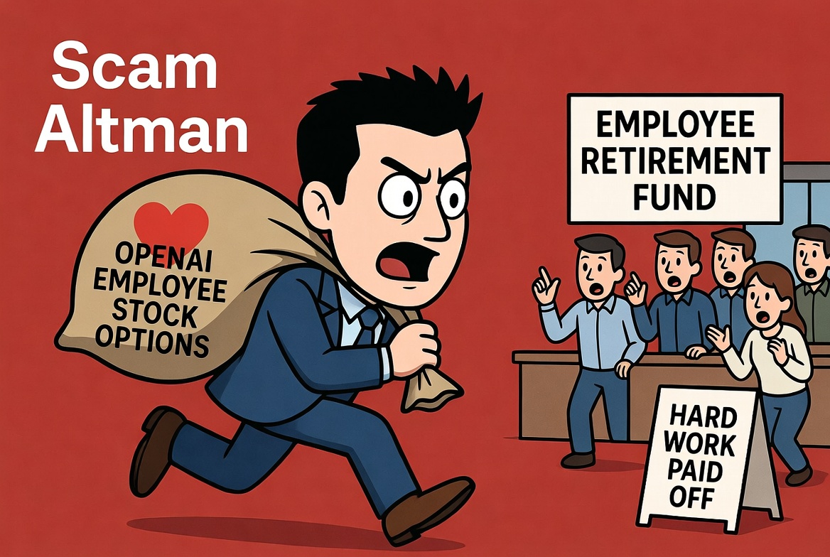 Scam altman tweet media