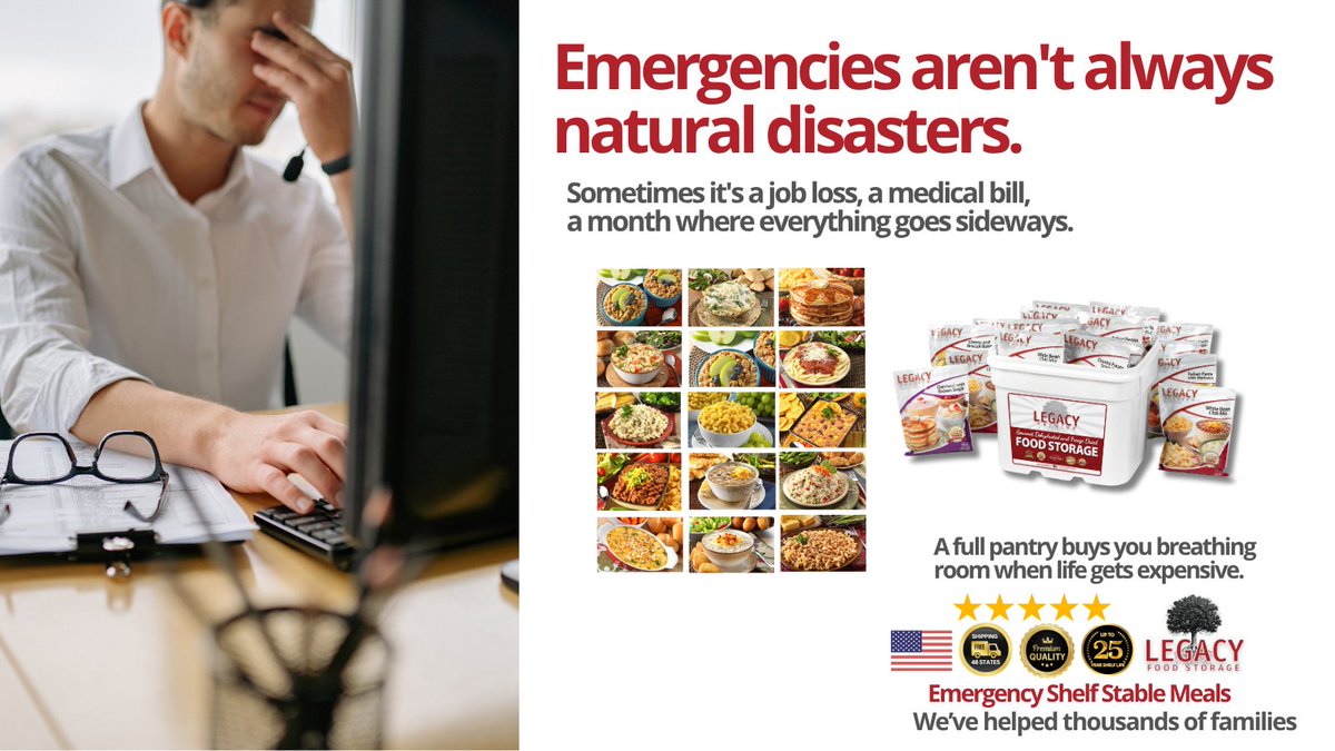 Legacy Food Storage tweet media