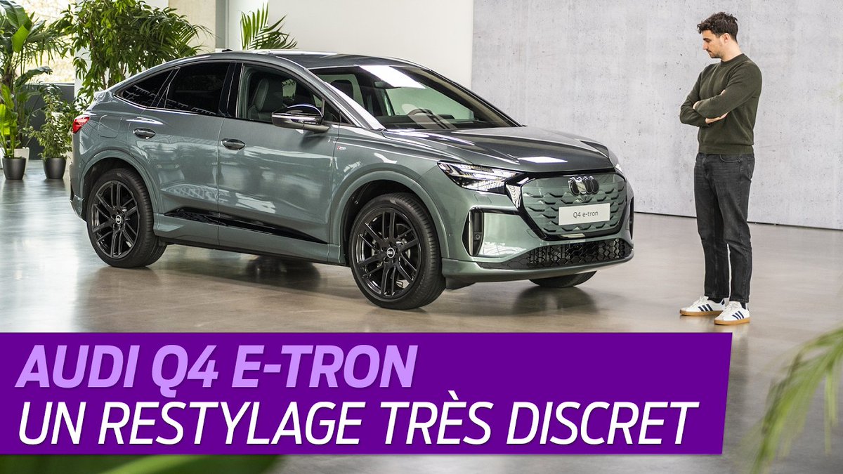 dmeance's tweet image. Audi Q4 e-tron (2026) : petit lifting et gros changements techniques ? youtu.be/wV4xhH8y98Y?si… via @YouTube @Largus_auto 
@AudiFrance #Audi #Q4 #eTron #Q4eTron #AudiQ4eTron #SUV #Electrique #Présentation #Restylage #VoitureElectrique #BEV #EV #VE