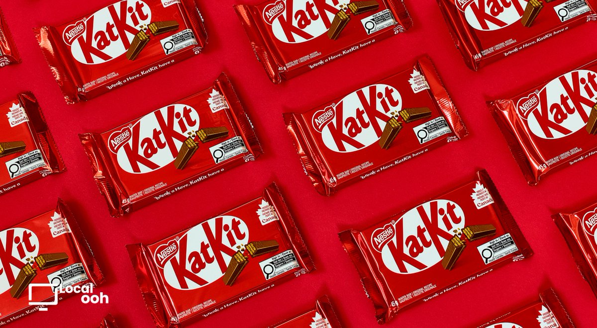 LocalOoh1's tweet image. Same break… different feel. 🍫

KitKat “Mix-Ups” plays with the familiar in OOH.

#KitKat #OOH #Creativity #Branding