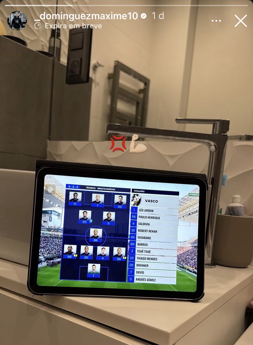 Acho engraçado a relação do o Maxime Dominguez criou com o Vasco kkkkkkkkkkkkk

Ah um tempo atrás a bio dela estava “jogador do @vascodagama, emprestado pra tal clube” kkkkkkkkkkj