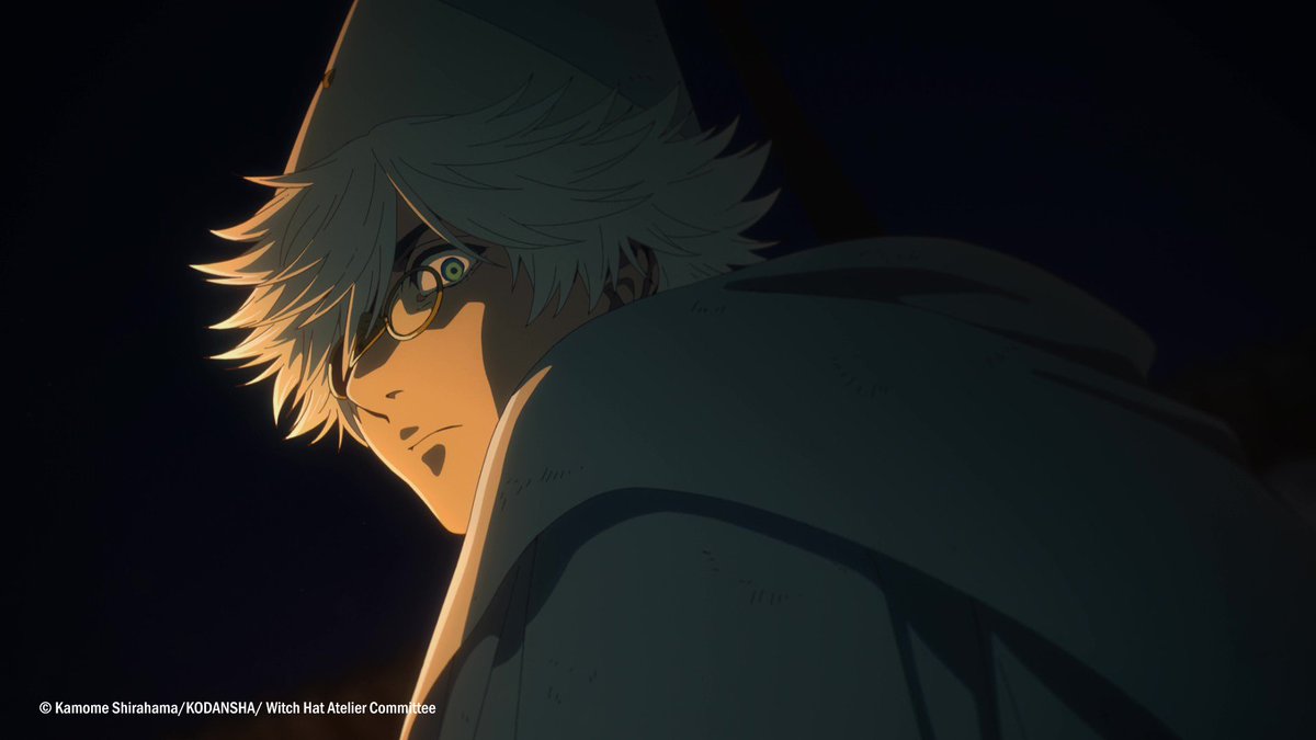 Here's our Qifrey! 😮‍💨🫵

— Watch Witch Hat Atelier on Crunchyroll &amp; Netflix (Select regions of Asia)