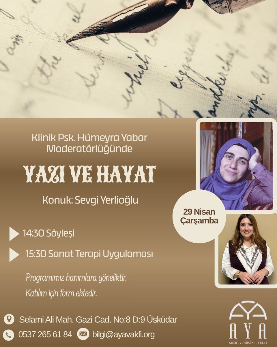 AYA Sanat ve Düşünce Vakfı tweet media
