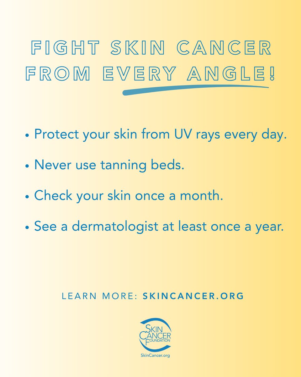 The Skin Cancer Foundation 👒 tweet media