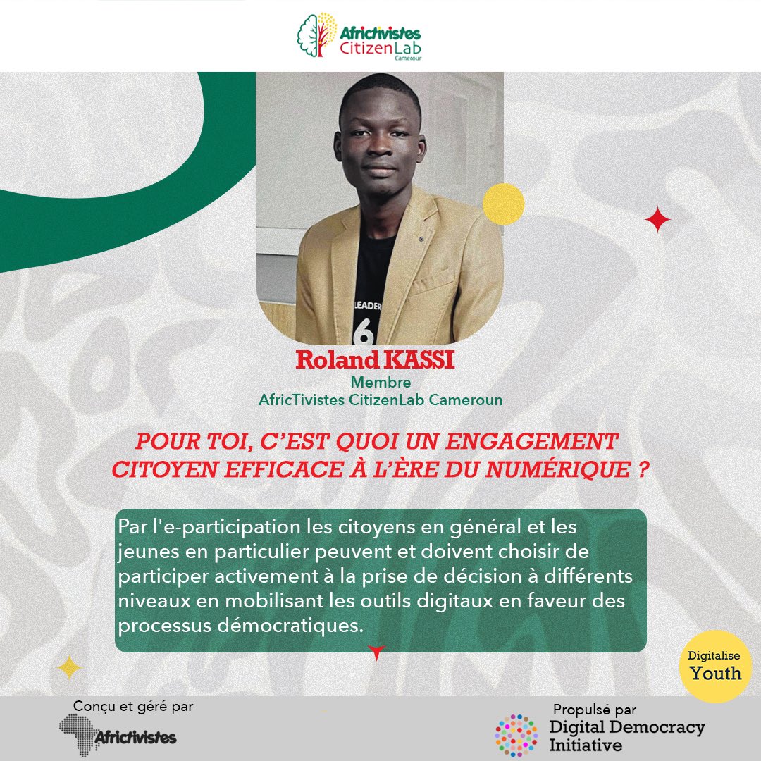 AfricTivistes Citizen Lab Cameroun tweet media