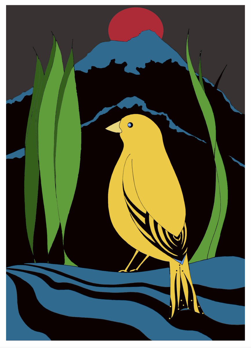 wolfgangwebster's tweet image. “Yellow Spotted Bird of New Zealand” fine art prints available in 4 sizes, I have a large range of bird designs at this link below

wolfgangwebstergallery.com/store/pen-and-…

#birds #birddrawings #nature #rspb #birdlovers #drawing #penandink #illustration #interiorart #wildlife #nature