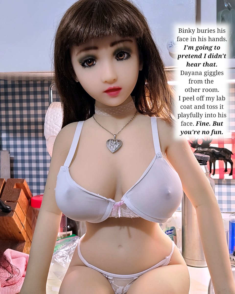 Daria, the Veterinarian. Hugs, Daria 🙋‍♀️ Part 31 of the “Doctor Daria”  series. See my profile for the earlier parts. #doll #dolls #dollstagram  #girlfriend #lovedoll #adultdoll #minidoll