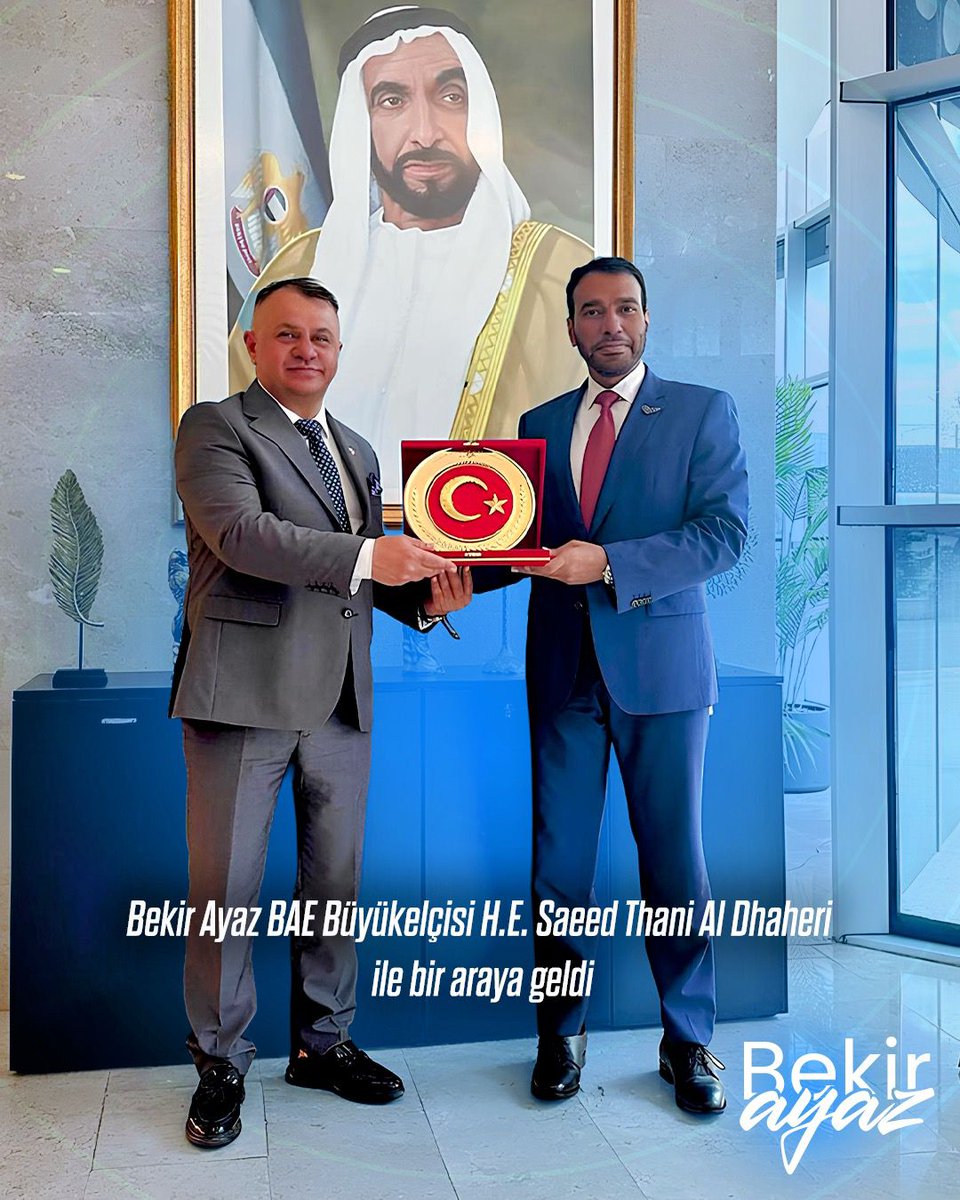 abdullahyigit61's tweet image. Bekir Ayaz BAE Büyükelçisi H.E. Saeed Thani Al Dhaheri ile bir araya geldi @mofauae @UAEEmbassyANK @ayazbekir95 #BekirAyaz #Türkiye #BAE dubaigazetesi.com/bekir-ayaz-bae…
turknewsgazetesi.com/bekir-ayaz-bae…
gazetekatar.com/bekir-ayaz-bae…
 saudiarabianewspaper.com/bekir-ayaz-bae…
uefanewspaper.com/bekir-ayaz-bae…