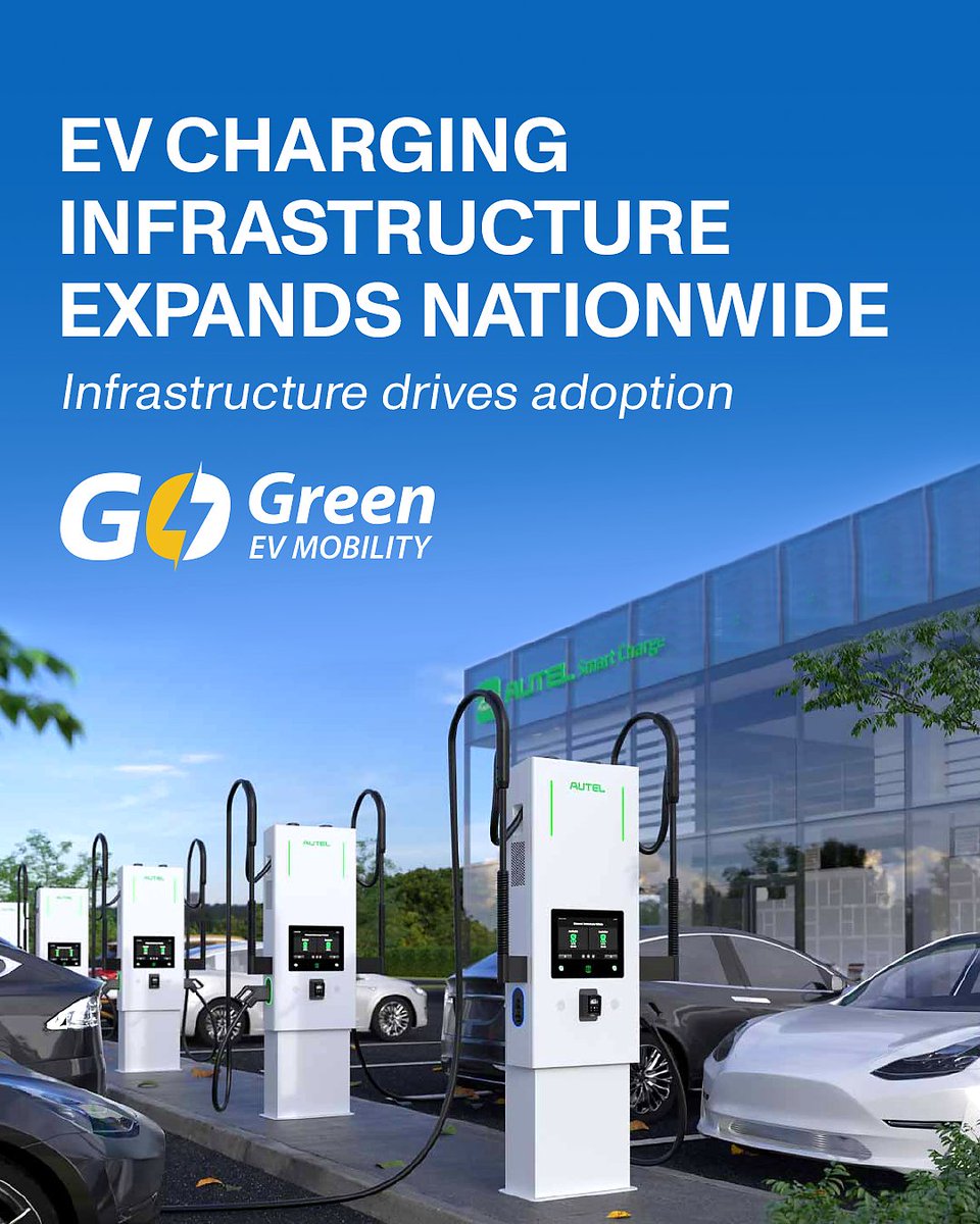 gogreen_ev's tweet image. Canada continues investing in EV charging networks across urban and commercial sectors. Go Green EV Mobility Ltd delivers scalable charging systems for fleets and municipalities. #EVCharging #GoGreenEV #ElectricMobility #EVInfrastructure #CleanTransport