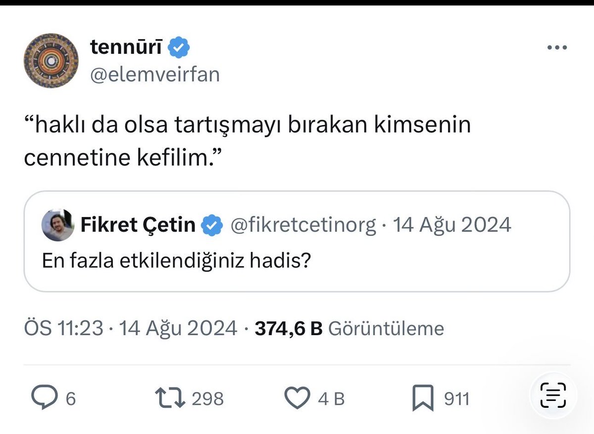 avmelihdemirer's tweet photo. Çok güzel https://t.co/IQQMNKcxNZ