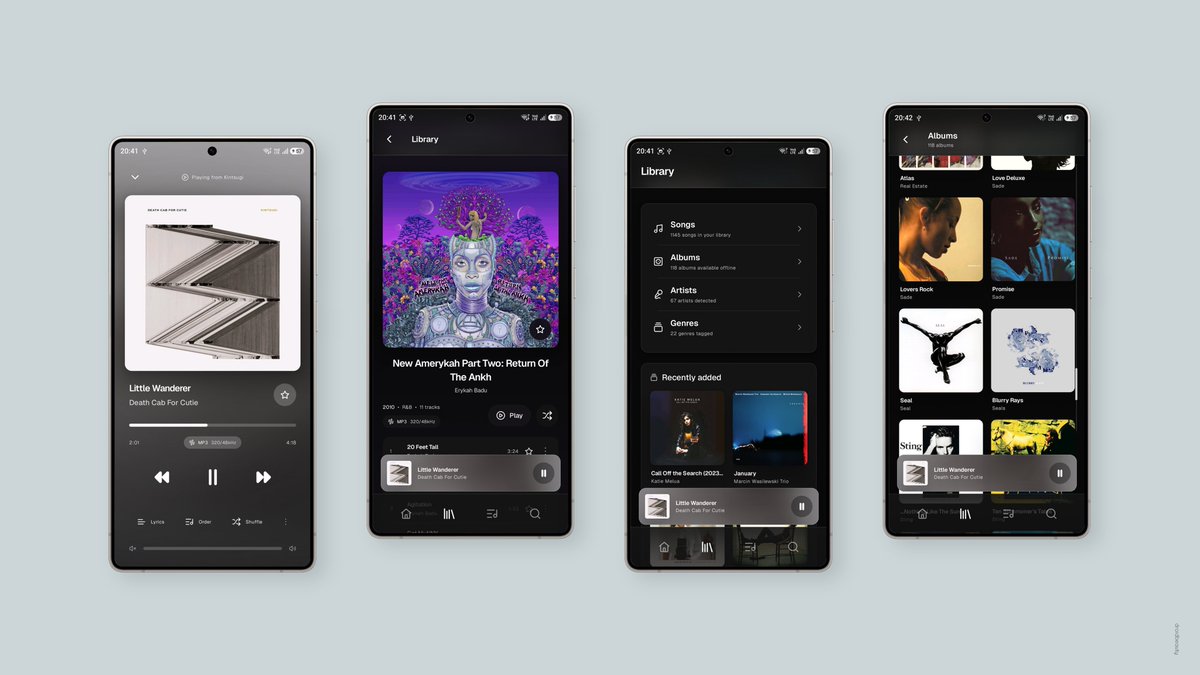 droidbeauty's tweet image. 👀

Current state of my 100% vibe coded music player app

I'm just doing it for fun and it's quite rough around the edges but basic things work 😎

#android #ui #minimal #design