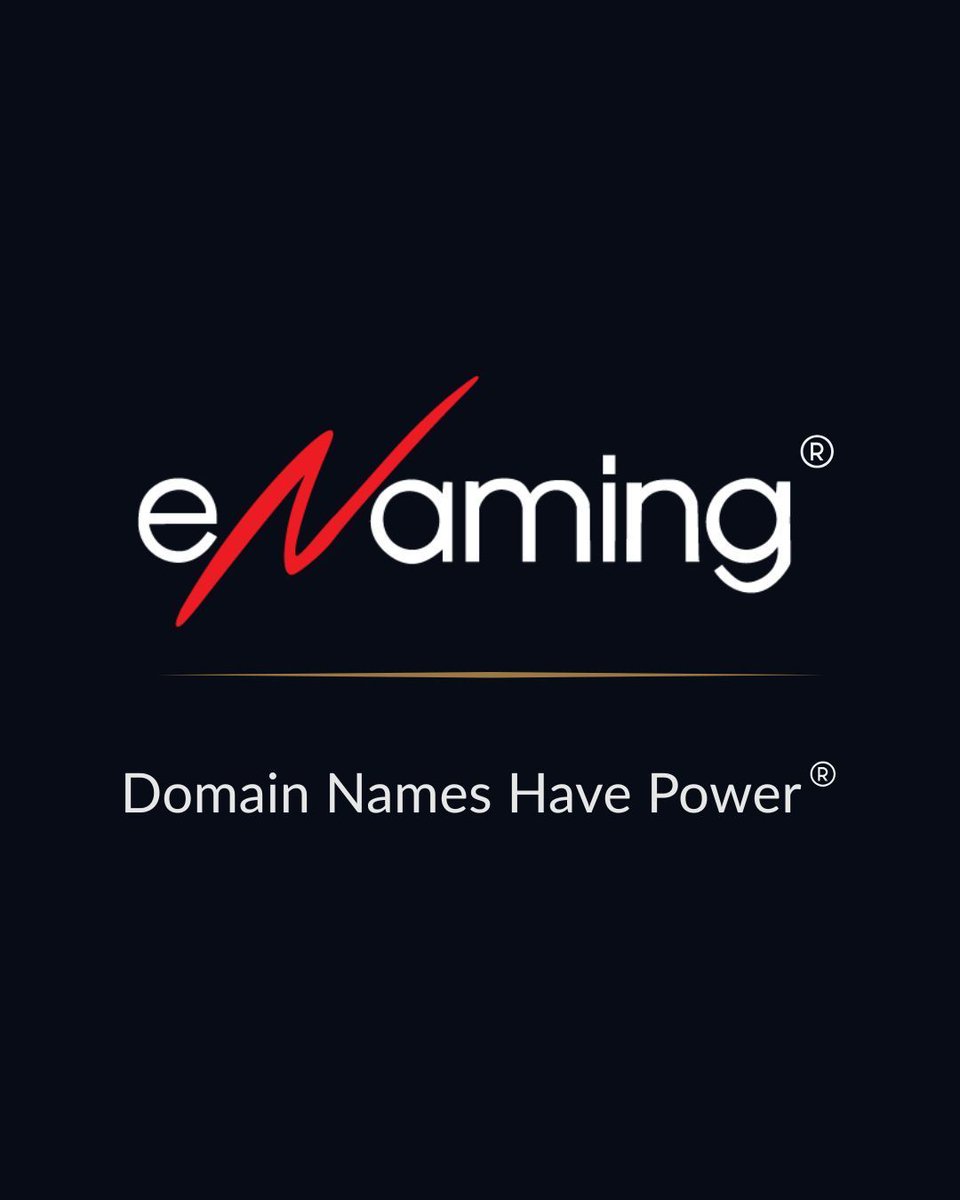 enamingcom's tweet image. Domain names have power ®.

They shape perception, capture demand, and define position.

At eNaming, we secure names that give brands an advantage.

Own the right one.

📩 Reach out to eNaming for expert guidance
🔒 eNaming.com

#DomainNames #BrandStrategy