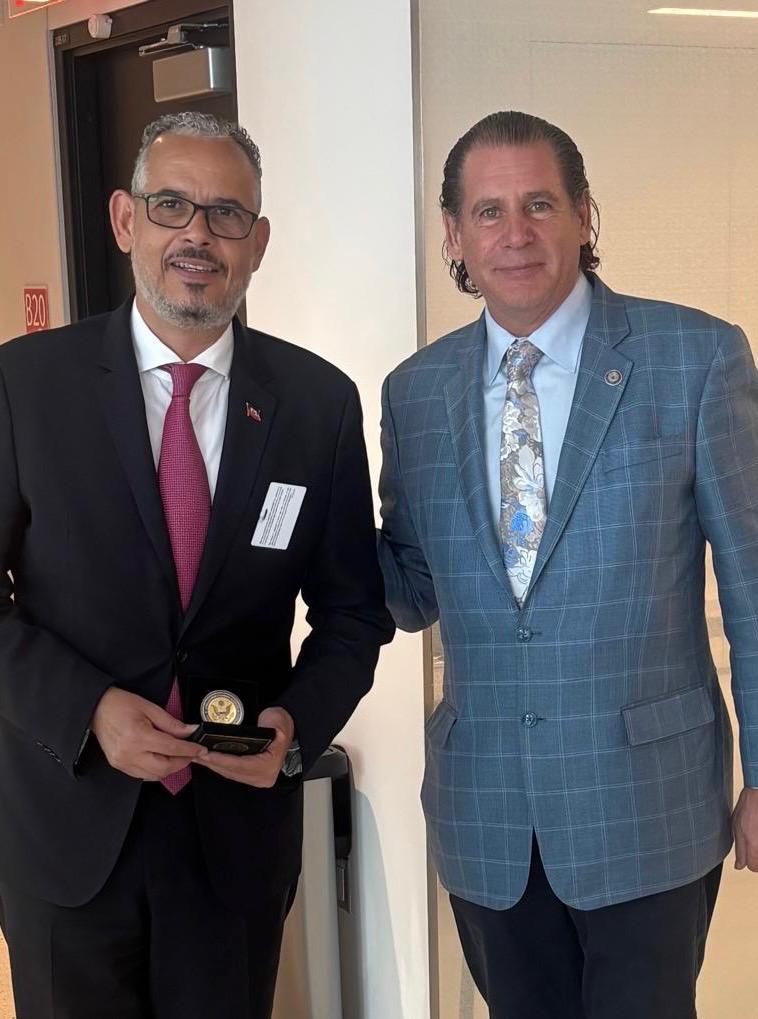 USAmbOAS's tweet image. A productive trip to the UN Security Council for Ambassador Rizzuto last week! Strengthening our partnership with #Haiti is a top priority. Great to meet with Prime Minister Alix Didier Fils-Aimé and partners to discuss restoring security and democracy.

A stable Haiti means a