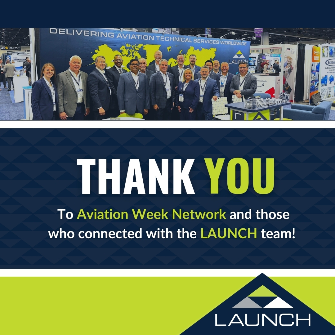 LAUNCHTWS's tweet photo. Thank you to everyone who connected with our team during MRO Americas, and a very big thank you to Aviation Week Network for another great year!

#MROAmericas https://t.co/vZphu2caGp