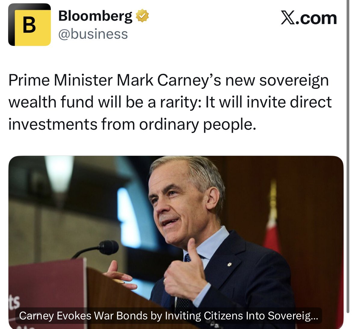 FP_Champagne's tweet image. Building Canada Strong with Canada’s first national wealth fund.

In a truly Canadian way, people will also be able to invest and share in the growth. 🇨🇦