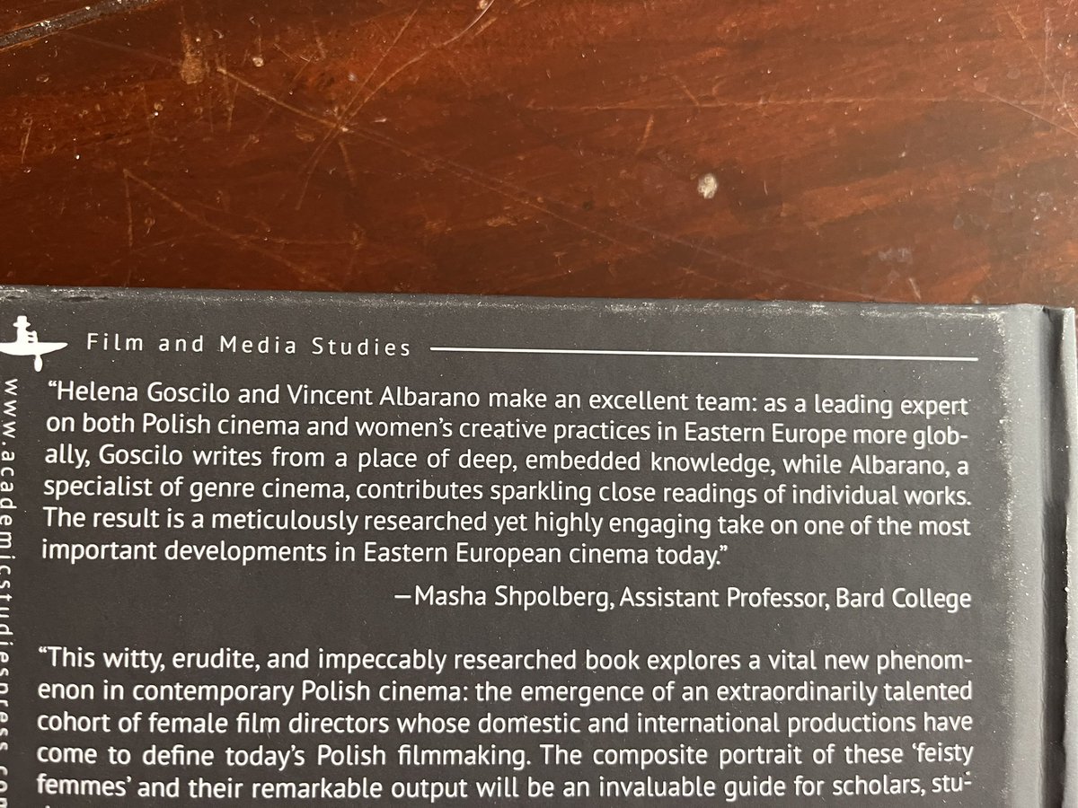 BigVinVader's tweet photo. These posts get no engagement and it's a niche subject, but my second book is out. I co-authored with a former professor, my sections offering detailed analysis of cinematography in the films. Academic, but still covering some genre titles like The Lure and Tower. A Bright Day https://t.co/CHvdrynfRr